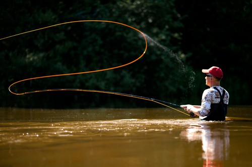 Устройство нахлыстовой снасти для начинающих - как собрать, монтаж